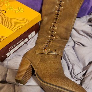 Brand New Forever Camila Boots size 8 1/2